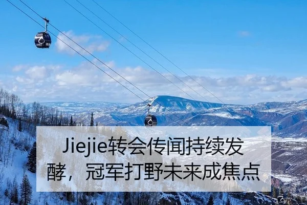 Jiejie转会传闻持续发酵，冠军打野未来成焦点